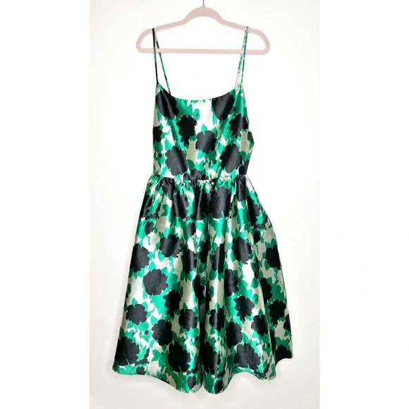 rachel green black dress with flowers Rachel Allan RQ4044 Floral Applique Flower Girl Dress
